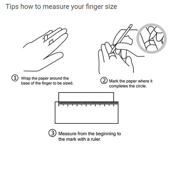 Measure Your Finger to Find Out What Ring Size You Are.here Best Way to  Determine Your Ring Size Using Paper 