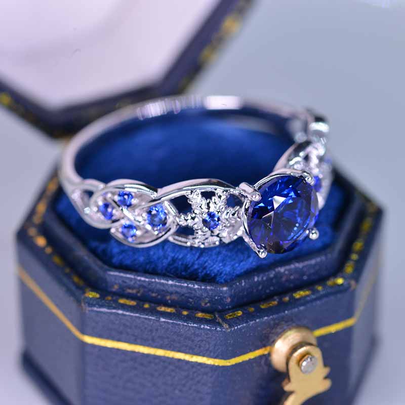 Winter Sapphire Engagement Ring Winter Sapphire Engagement Ring