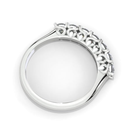 Moissanite Stackable Wedding Ring