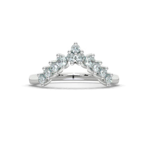 Giliarto Moissanite White Gold Wedding band For Model 861 Giliarto Moissanite White Gold Wedding band For Model 861