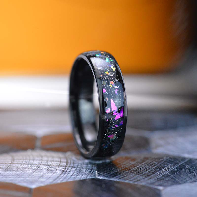 Giliarto GALAXY Tungsten Ring for Her Giliarto GALAXY Tungsten Ring for Her