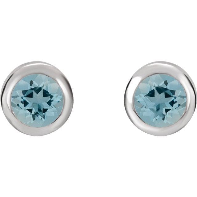 Aquamarine Earrings - Giliarto Aquamarine Earrings - Giliarto