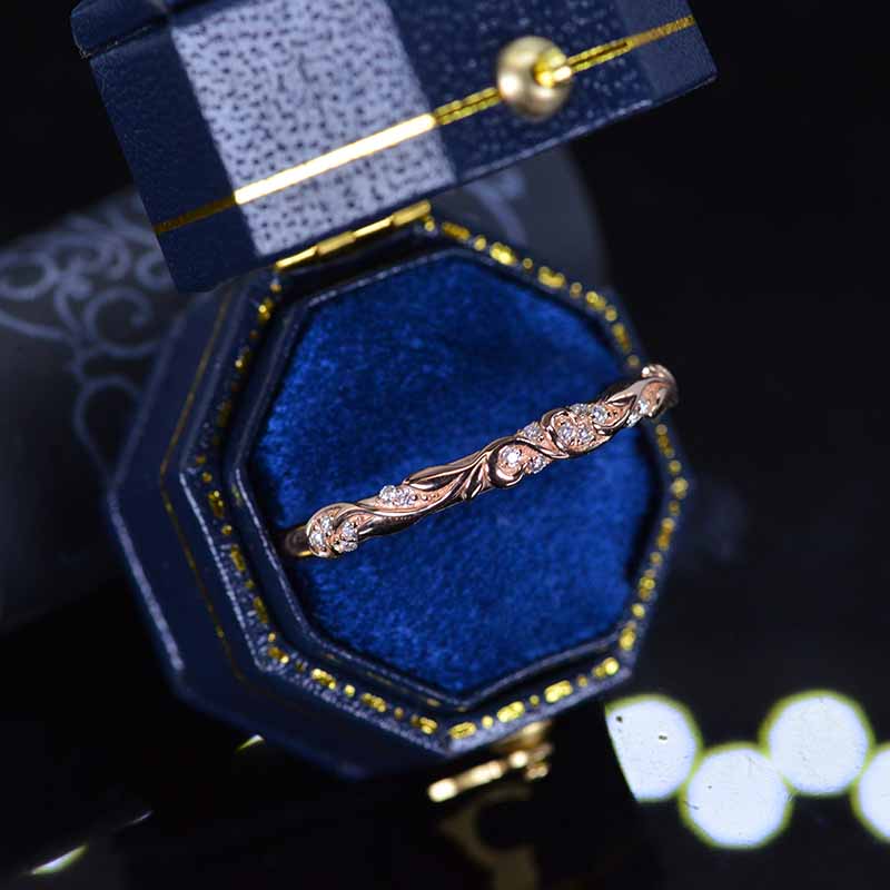 Diamond Giliarto  Gold Promissory Ring Diamond Giliarto  Gold Promissory Ring