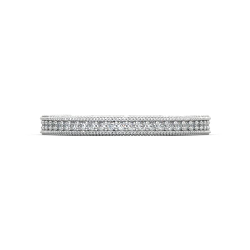 Vintage Style Giliarto Moissanite White Gold Wedding Ring Vintage Style Giliarto Moissanite White Gold Wedding Ring