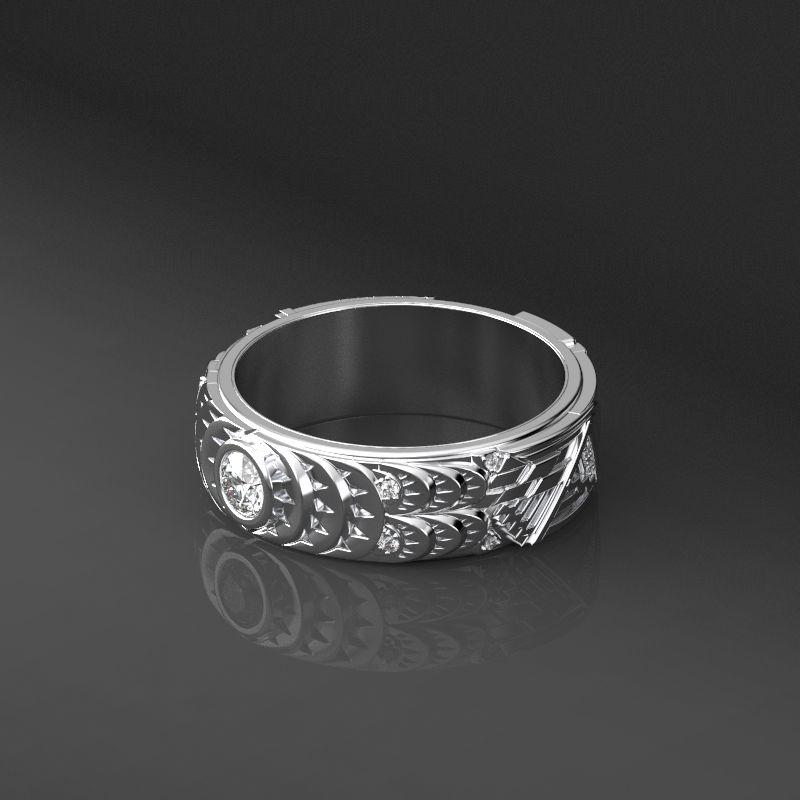 Diamond Men's Ring - Giliarto mobile Diamond Men's Ring - Giliarto mobile