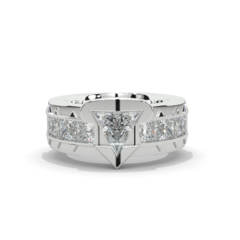 Giliarto  Moissanite Men's  Gold  Ring. Giliarto  Moissanite Men's  Gold  Ring.