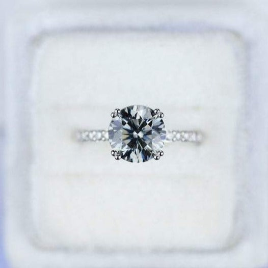gray  grey moissanite gray  grey moissanite