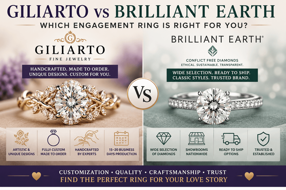 Giliarto vs Brilliant Earth: Which Engagement Ring Is Right for You?