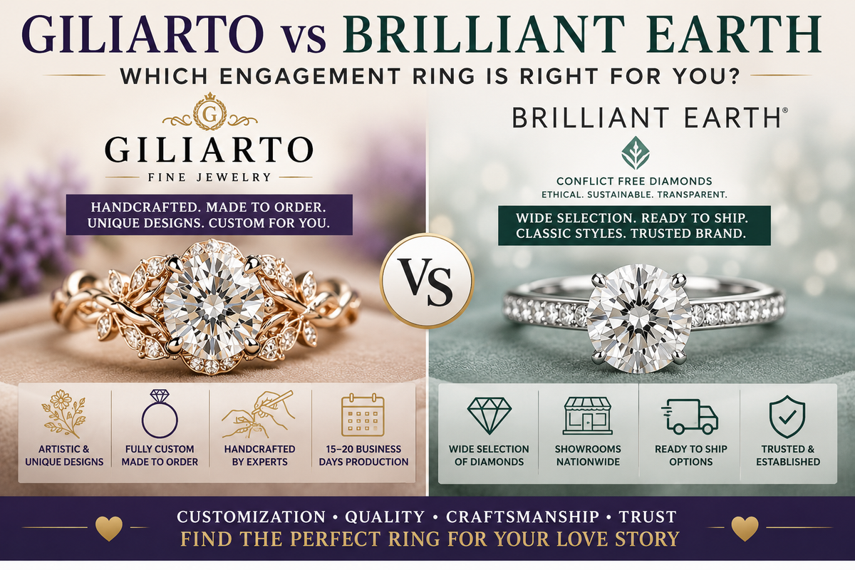 Giliarto vs Brilliant Earth: Which Engagement Ring Is Right for You?