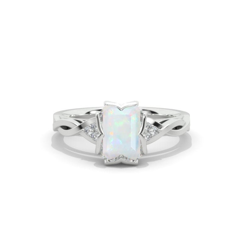White Opal — The Radiant October Birthstone | Giliarto Jewelry