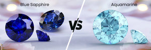 Blue Sapphire vs. Aquamarine: A Gemstone Showdown