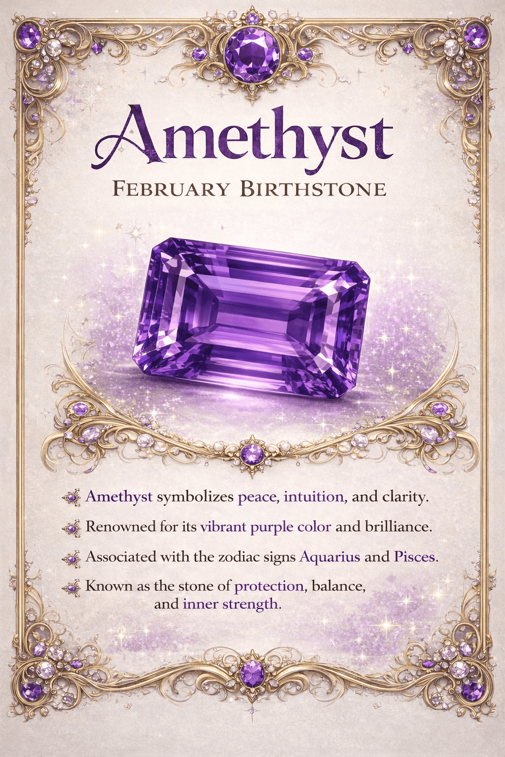 February Birthstone: Amethyst Meaning, Value, and Why It’s a Perfect Jewelry Choice