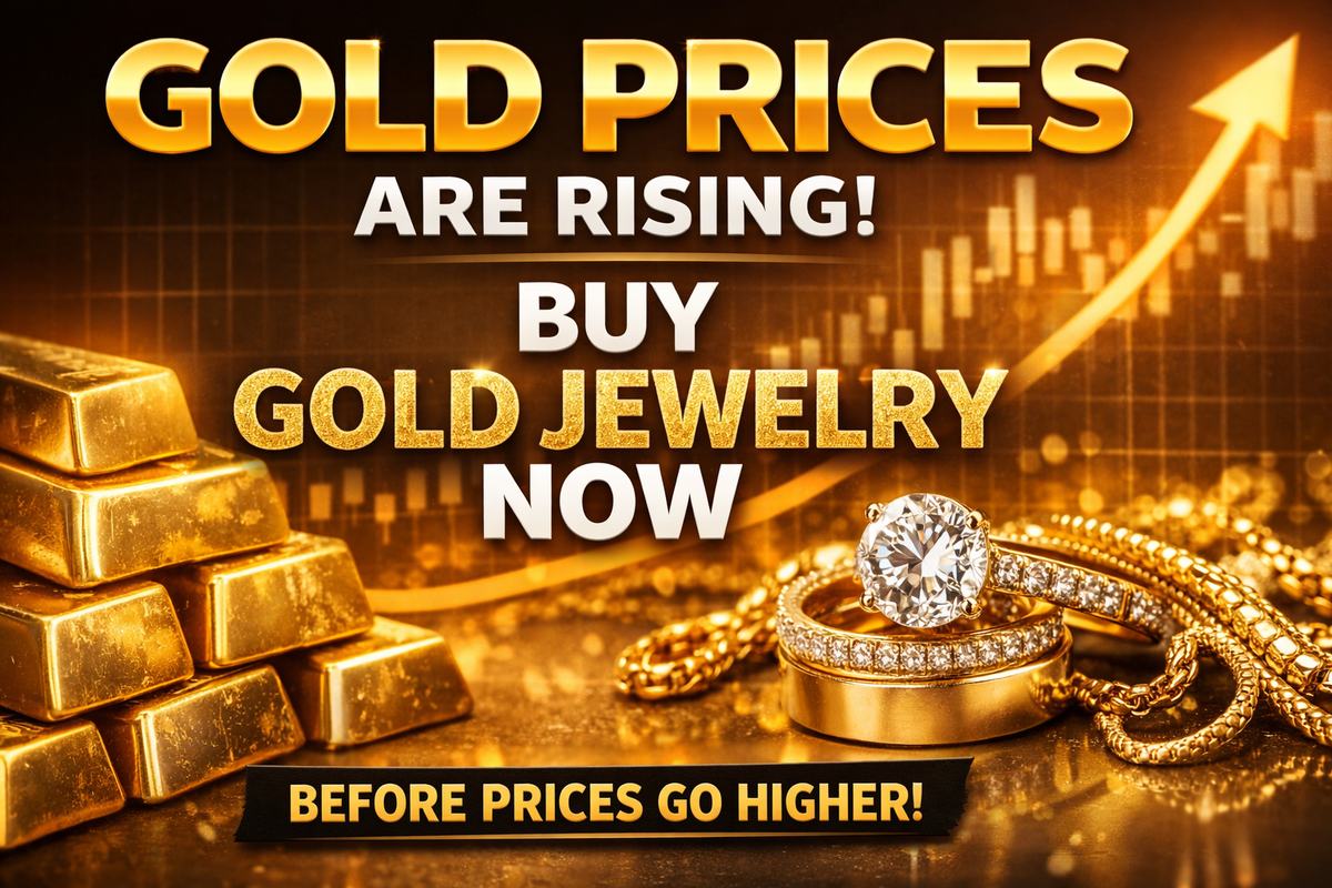 Gold Prices Are Rising: Why Buying Gold Jewelry Today Is a Smart Move