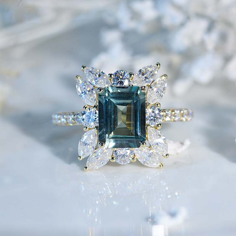 Giliarto Green Moissanite Engagement Ring: Bold Color, Modern Luxury, Ethical Brilliance