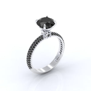 Why Choose Black Moissanite Over Black Diamonds? Explore with Giliarto