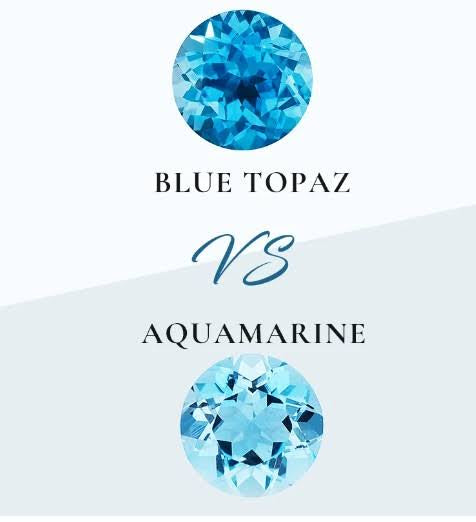 Blue Topaz vs Aquamarine: A Gemstone Comparison