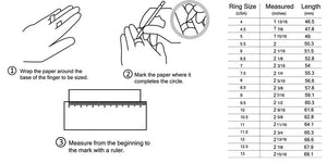Tips how to measure your finger size