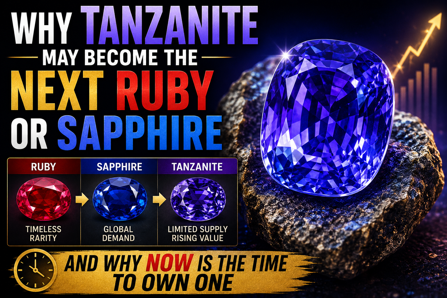 Why Tanzanite May Become the Next Ruby or Sapphire — And Why Now Is the Time to Own One