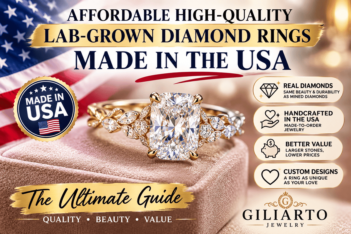 Affordable High-Quality Lab-Grown Diamond Rings Made in the USA: The Complete Buyer's Guide
