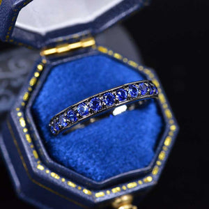 2 Carat Alexandrite Engagement White Gold Ring