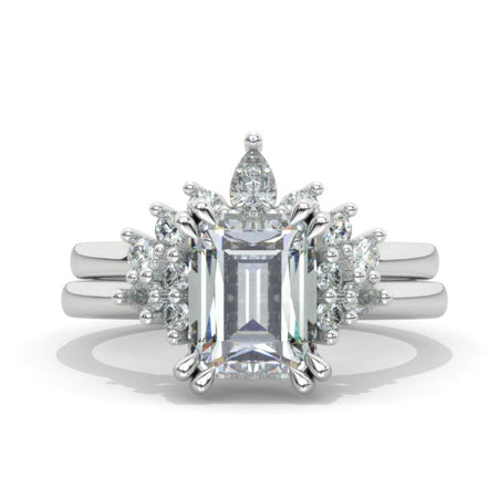 Moissanite  Stackable Ring For Model 566