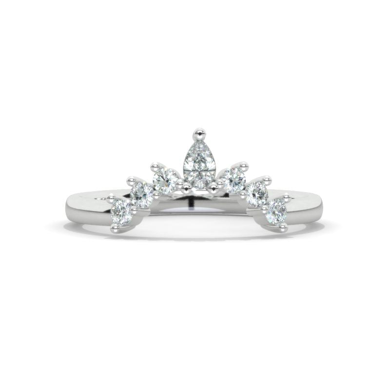 Moissanite  Stackable Ring For Model 566