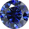 Dark Blue Moissanite engagement rings by Giliarto Jewelry
