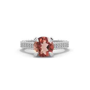 3.2 Carat Zultanite Engagement Ring