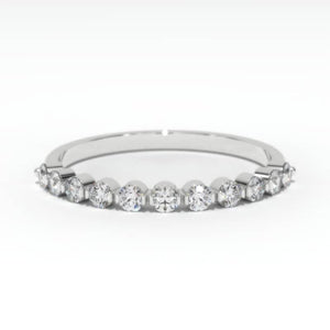 0.5 Carat Diamond Giliarto Eternity  Gold Ring