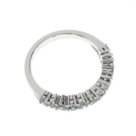 Moissanite Stackable Ring