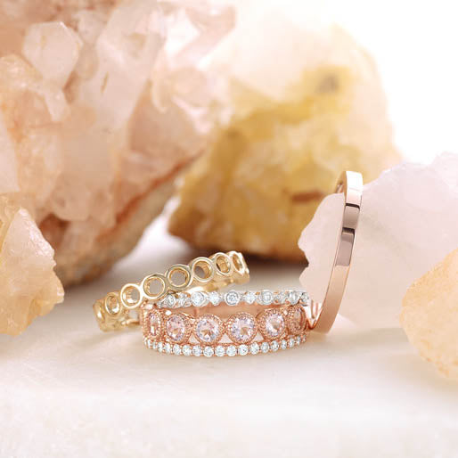 14K Gold 1/10 CTW Diamond Ring