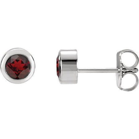 Mozambique Garnet Earrings - Giliarto