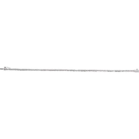 1 CTW Diamond Line necklace 7" Bracelet - Giliarto