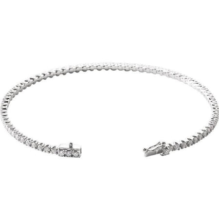 3 CTW Diamond Line 7" Bracelet - Giliarto