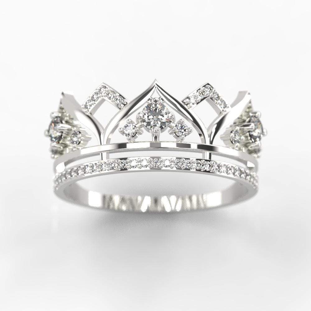Crown Diamond Ring – Irasva