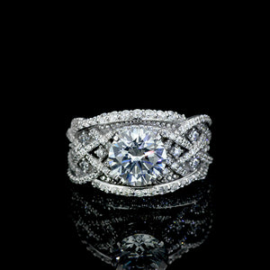 Forever One Moissanite ring