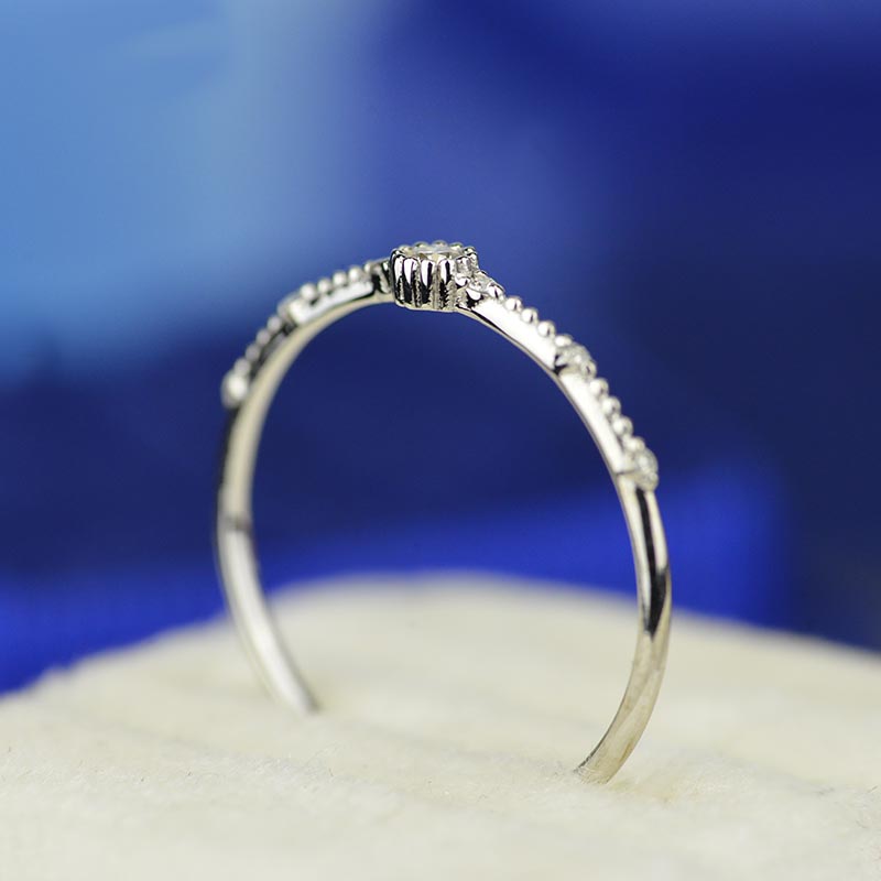 Giliarto Diamond  Gold Promissory Ring