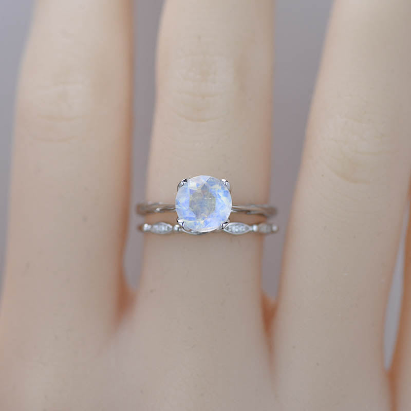 Moonstone Engagement Rings - Aurelius Jewelry