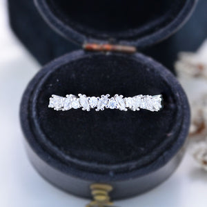 Moissanite Stackable Ring