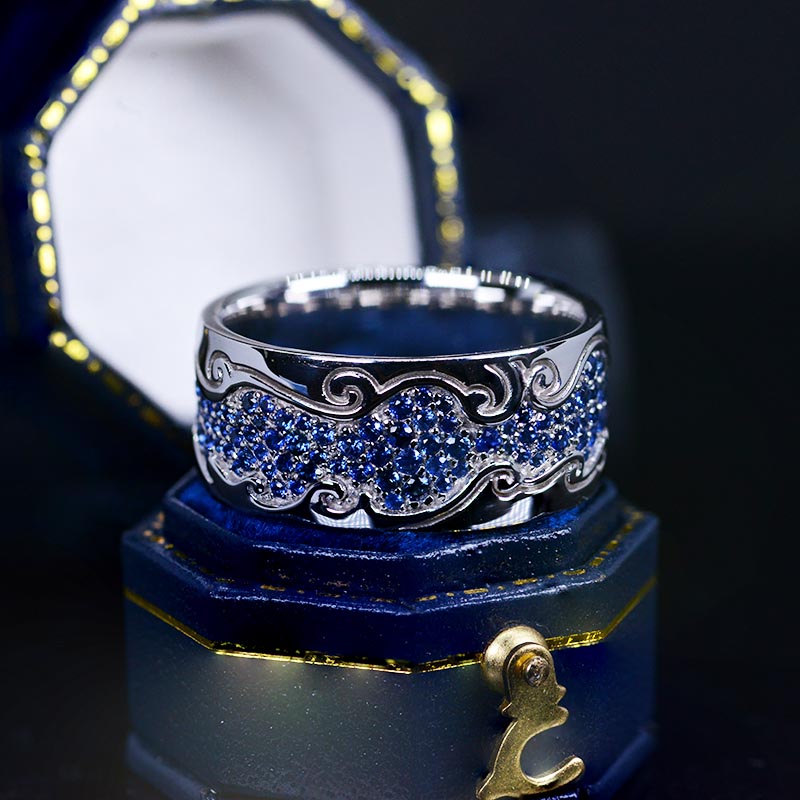 David yurman sapphire ring sales