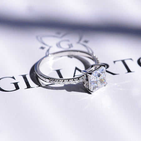 Princess Cut Moissanite Diamond 