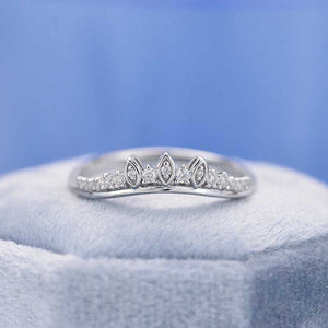 Moissanite Stackable Ring