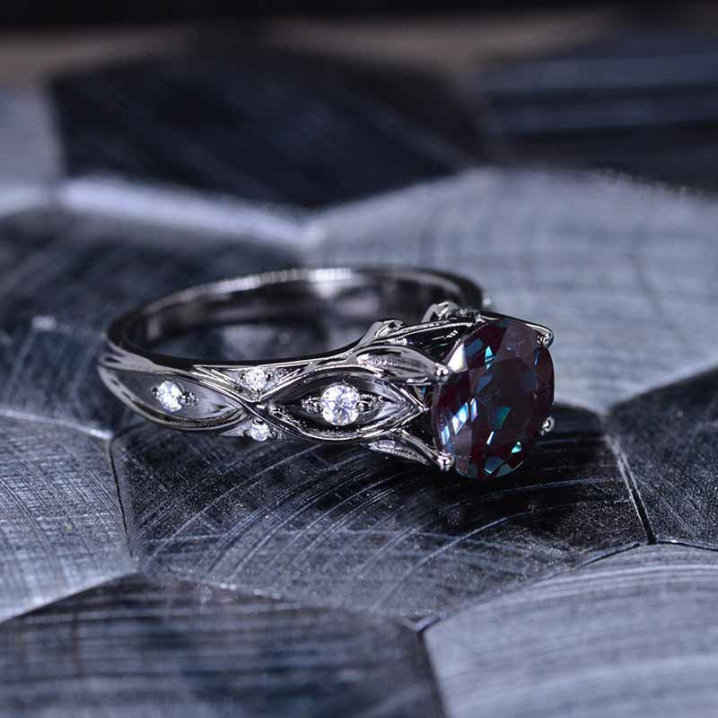 Captivating Vintage Black Star Sapphire Thai Princess Harem Ring – Fetheray