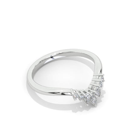 Moissanite Stackable Ring