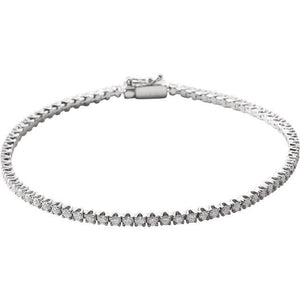 3 CTW Diamond Line 7" Bracelet - Giliarto