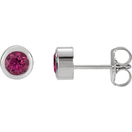 Pink Tourmaline Earrings - Giliarto