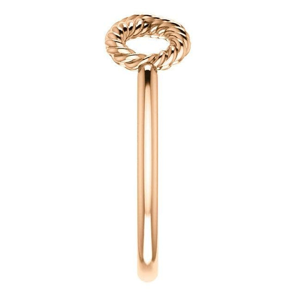 Infinity-Inspired Rope Ring - Giliarto