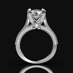 Nara 2.3 Carat Moissanite Engagement Ring