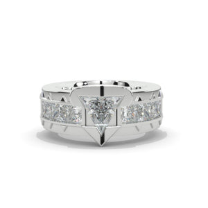 Giliarto  Moissanite Men's  Gold  Ring.