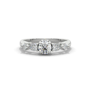 1.0 CTW Giliarto Moissanite Gold Engagement Ring
